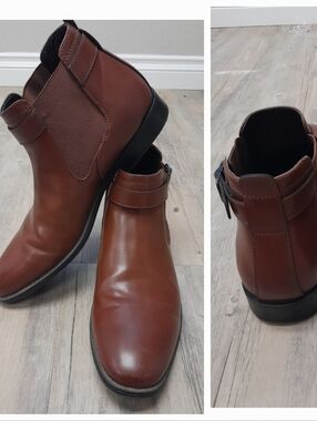 Unlisted By Kenneth Cole Men's Chealsa Boots Size:11